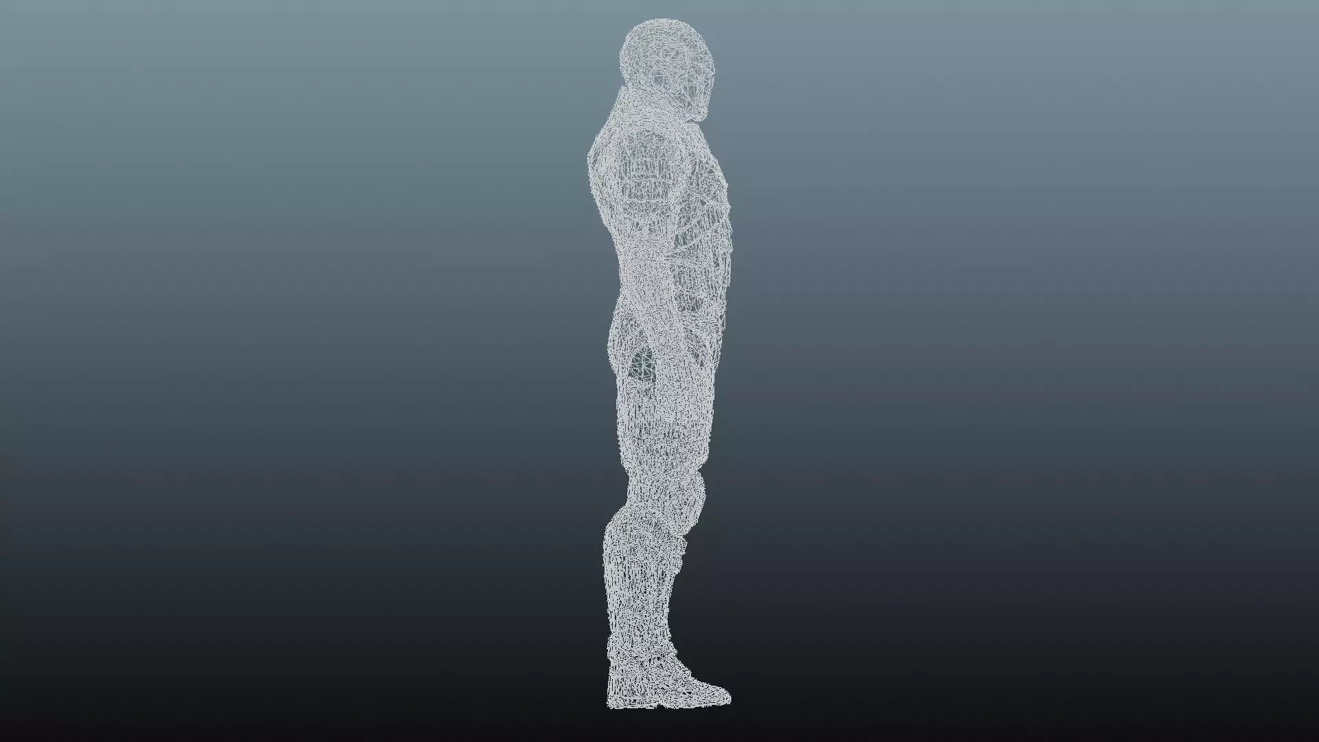 Fantasy male army character KM-6 3D model_11