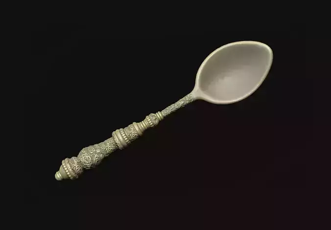 classic spoon gothic floral cnc decor art royal fork ornate old