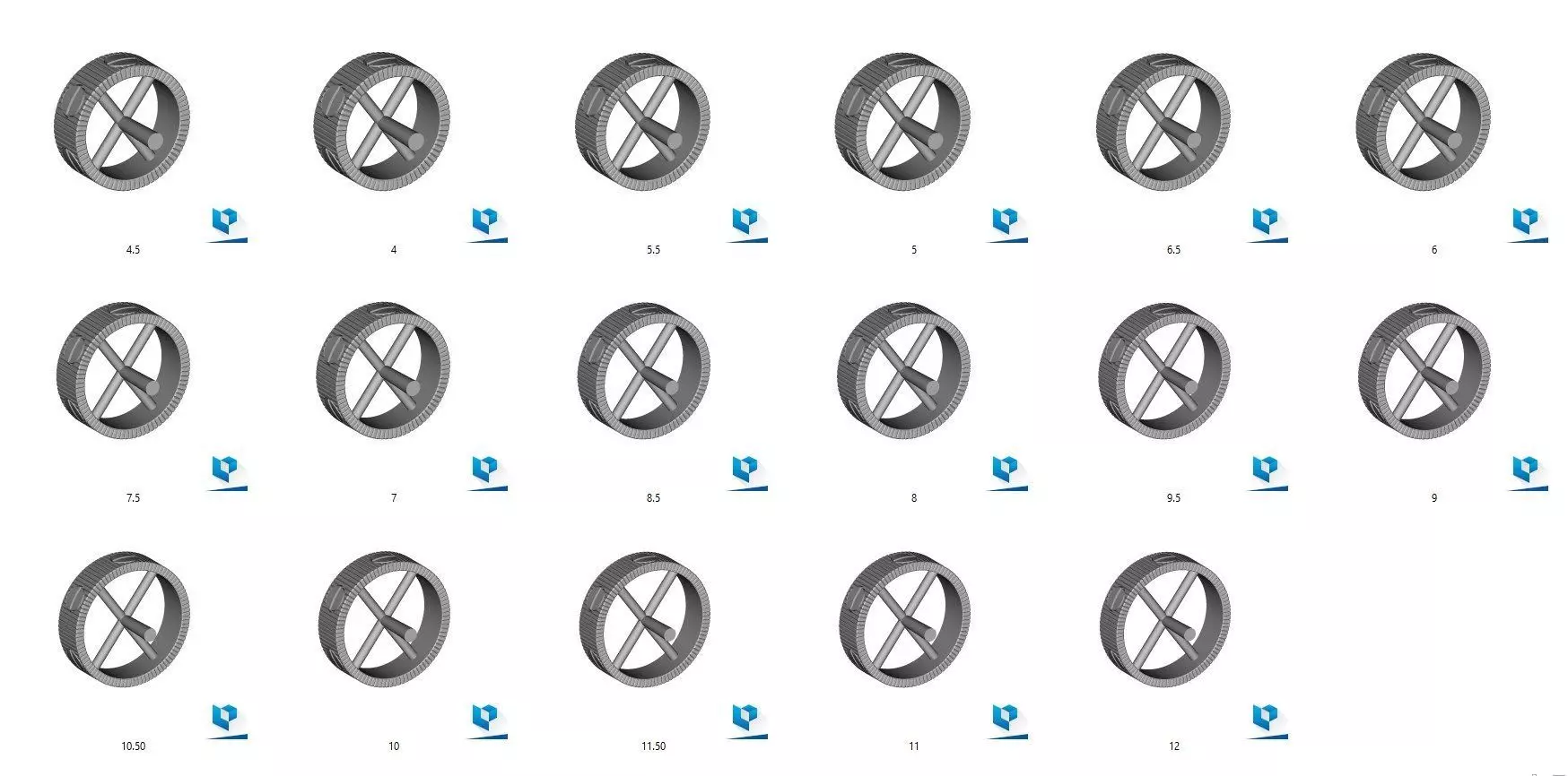 LOVE Unlimited Ring 3D print model_17