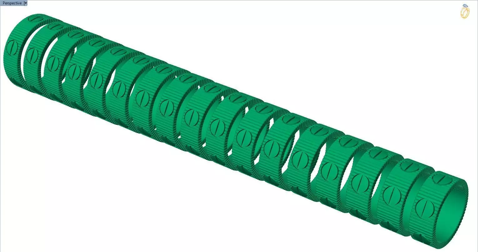 LOVE Unlimited Ring 3D print model_0