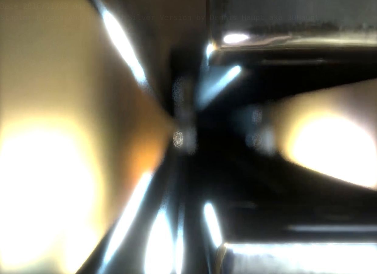 Stapler Pack Rigged And Animated Low-poly 3D model_178