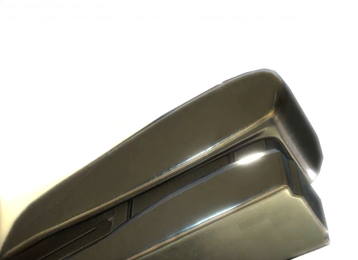 Stapler Pack Rigged And Animated Low-poly 3D model_95