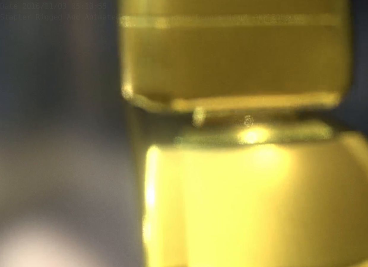 Stapler Pack Rigged And Animated Low-poly 3D model_226