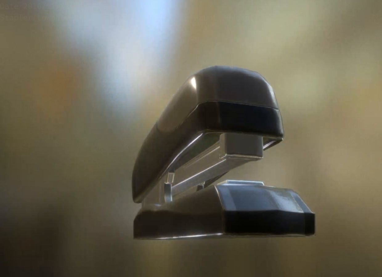 Stapler Pack Rigged And Animated Low-poly 3D model_213