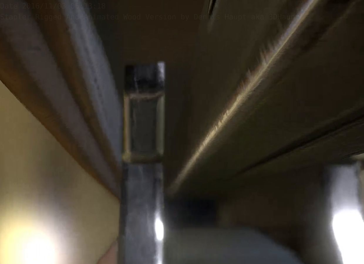 Stapler Pack Rigged And Animated Low-poly 3D model_216