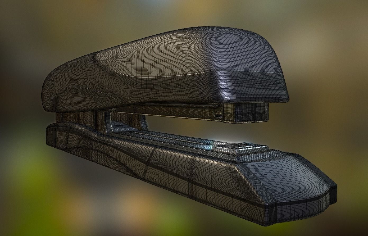 Stapler Pack Rigged And Animated Low-poly 3D model_259