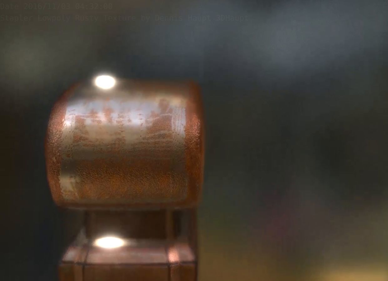 Stapler Pack Rigged And Animated Low-poly 3D model_34