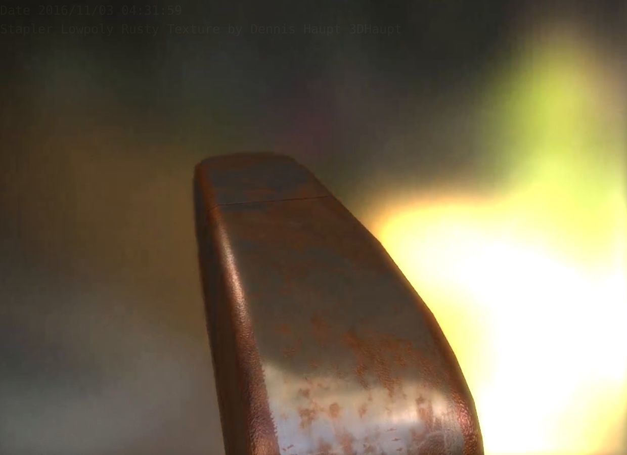 Stapler Pack Rigged And Animated Low-poly 3D model_33