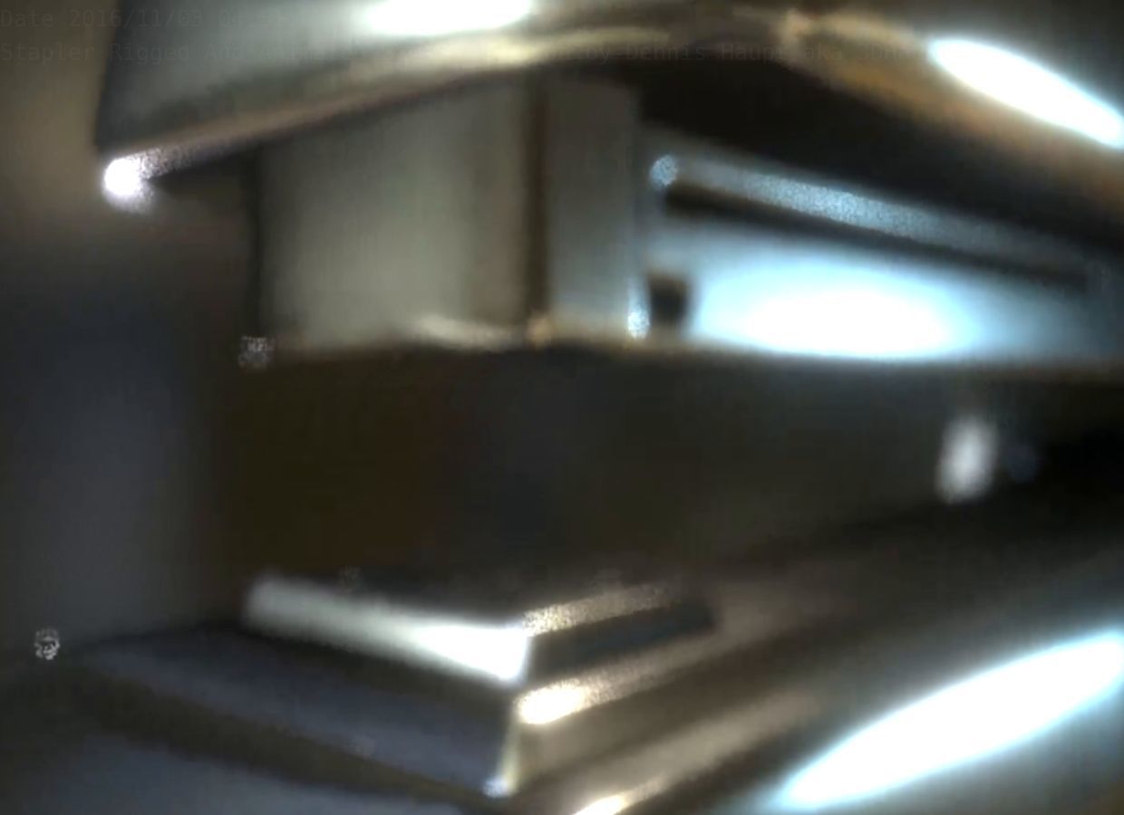 Stapler Pack Rigged And Animated Low-poly 3D model_273