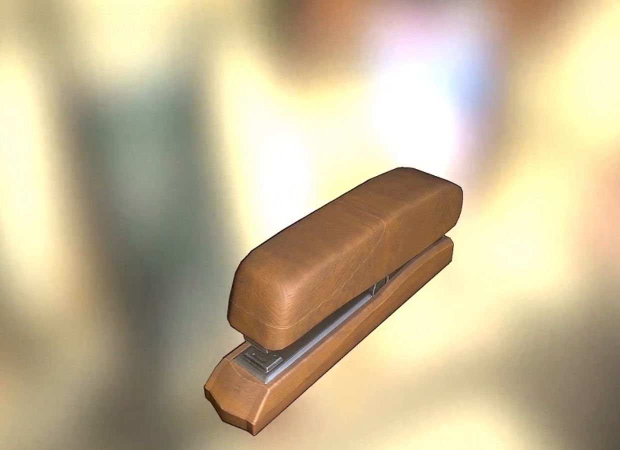 Stapler Pack Rigged And Animated Low-poly 3D model_242