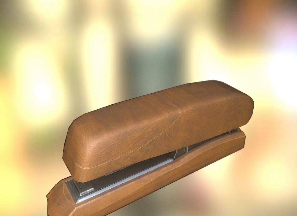 Stapler Pack Rigged And Animated Low-poly 3D model_258