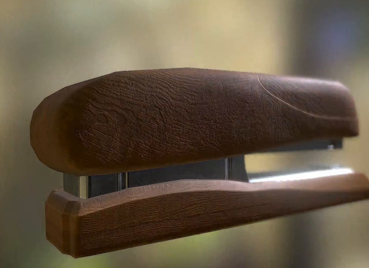 Stapler Pack Rigged And Animated Low-poly 3D model_180