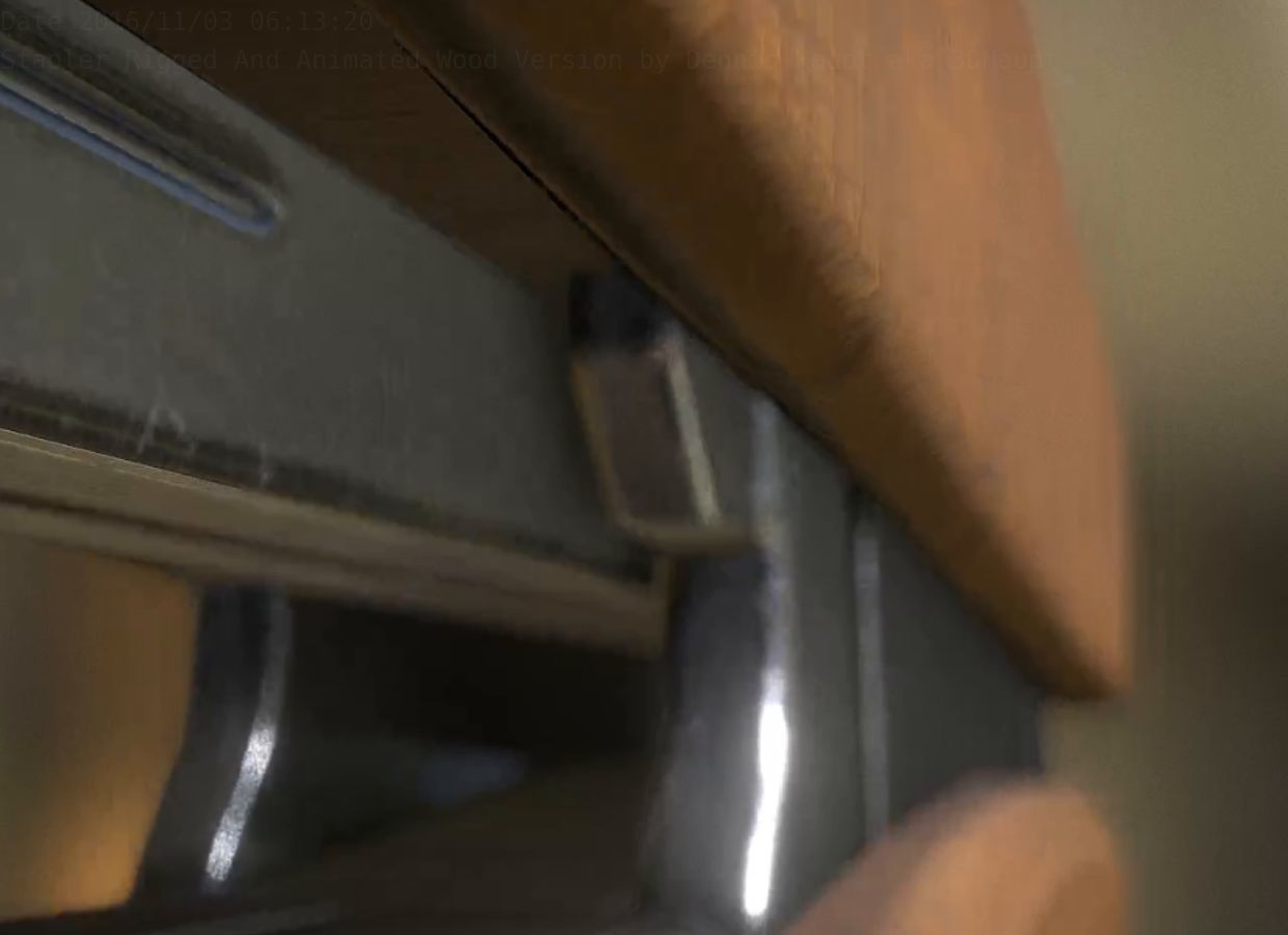 Stapler Pack Rigged And Animated Low-poly 3D model_83