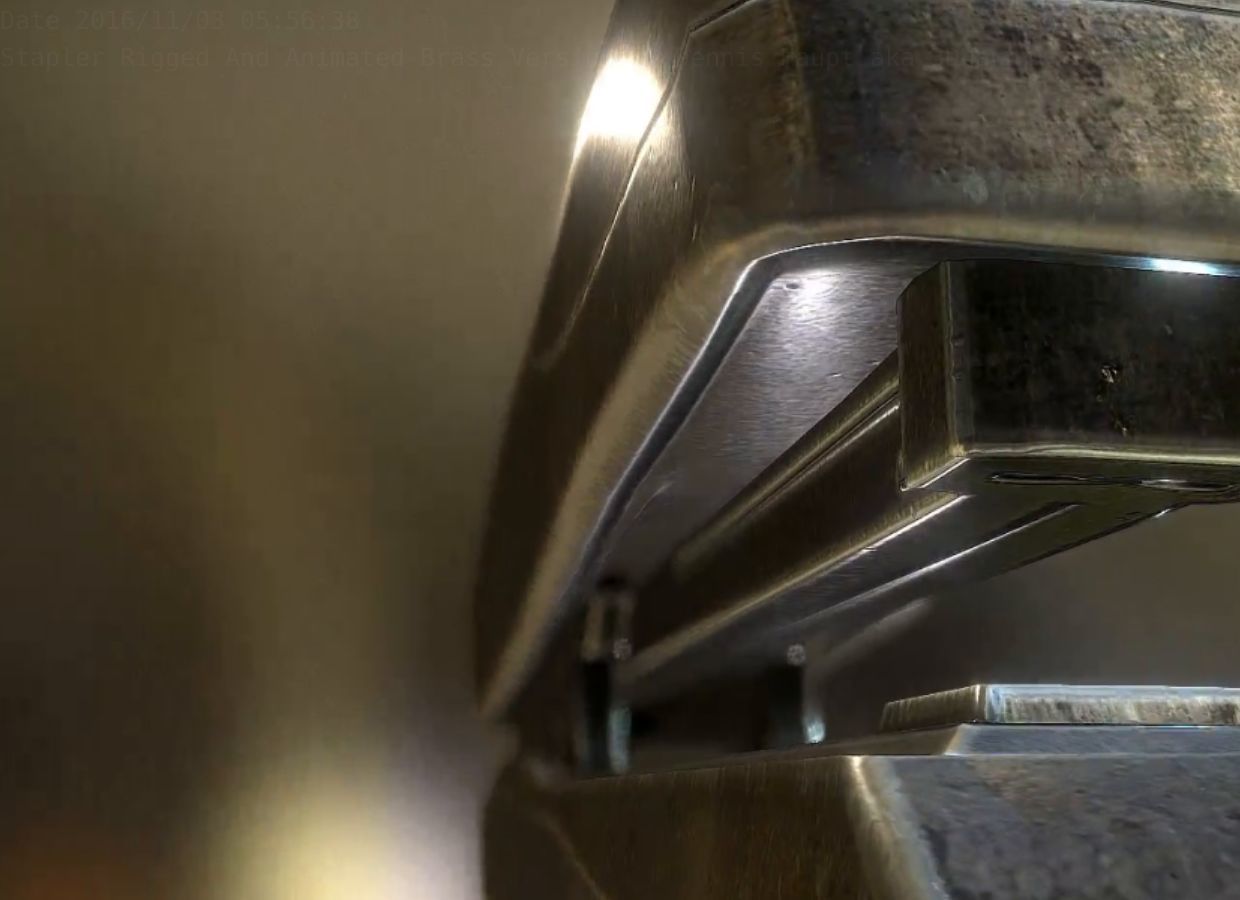 Stapler Pack Rigged And Animated Low-poly 3D model_80