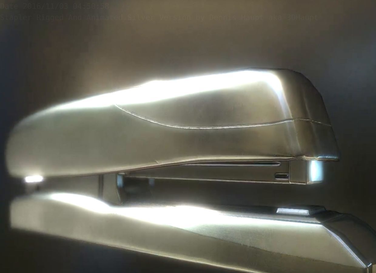 Stapler Pack Rigged And Animated Low-poly 3D model_270