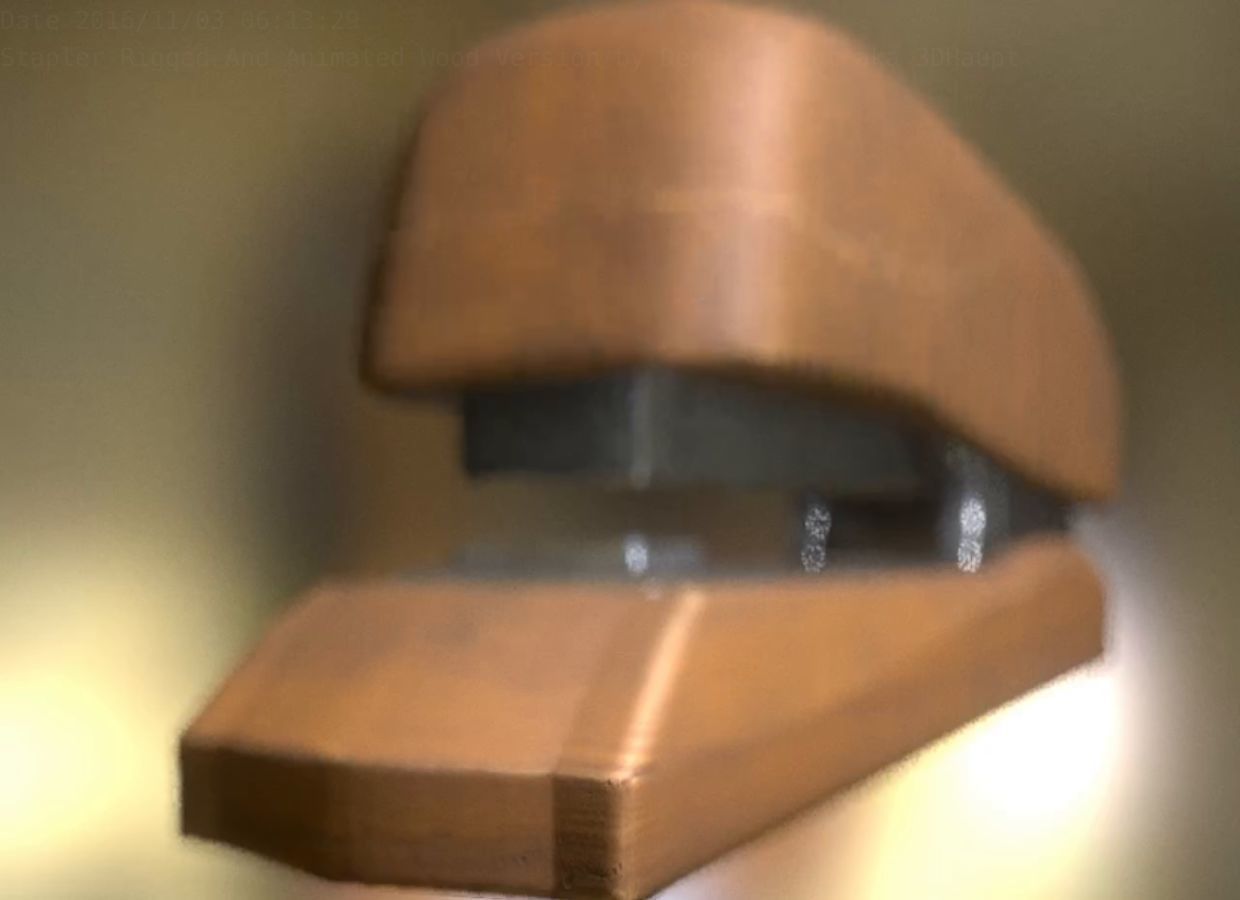 Stapler Pack Rigged And Animated Low-poly 3D model_141