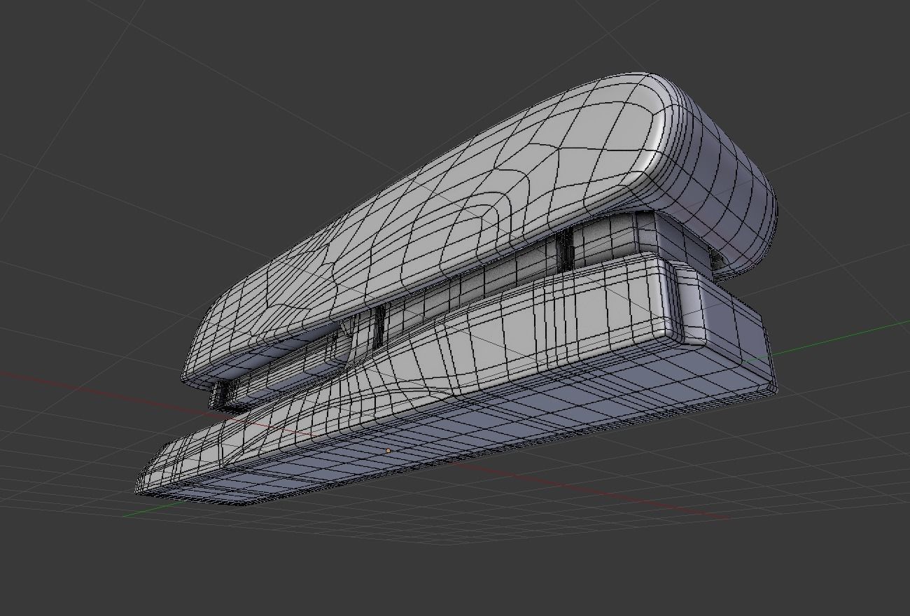 Stapler Pack Rigged And Animated Low-poly 3D model_97