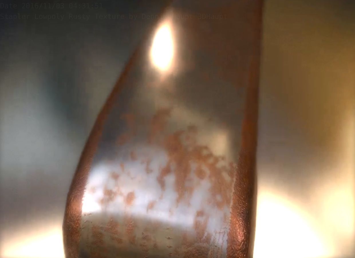 Stapler Pack Rigged And Animated Low-poly 3D model_23