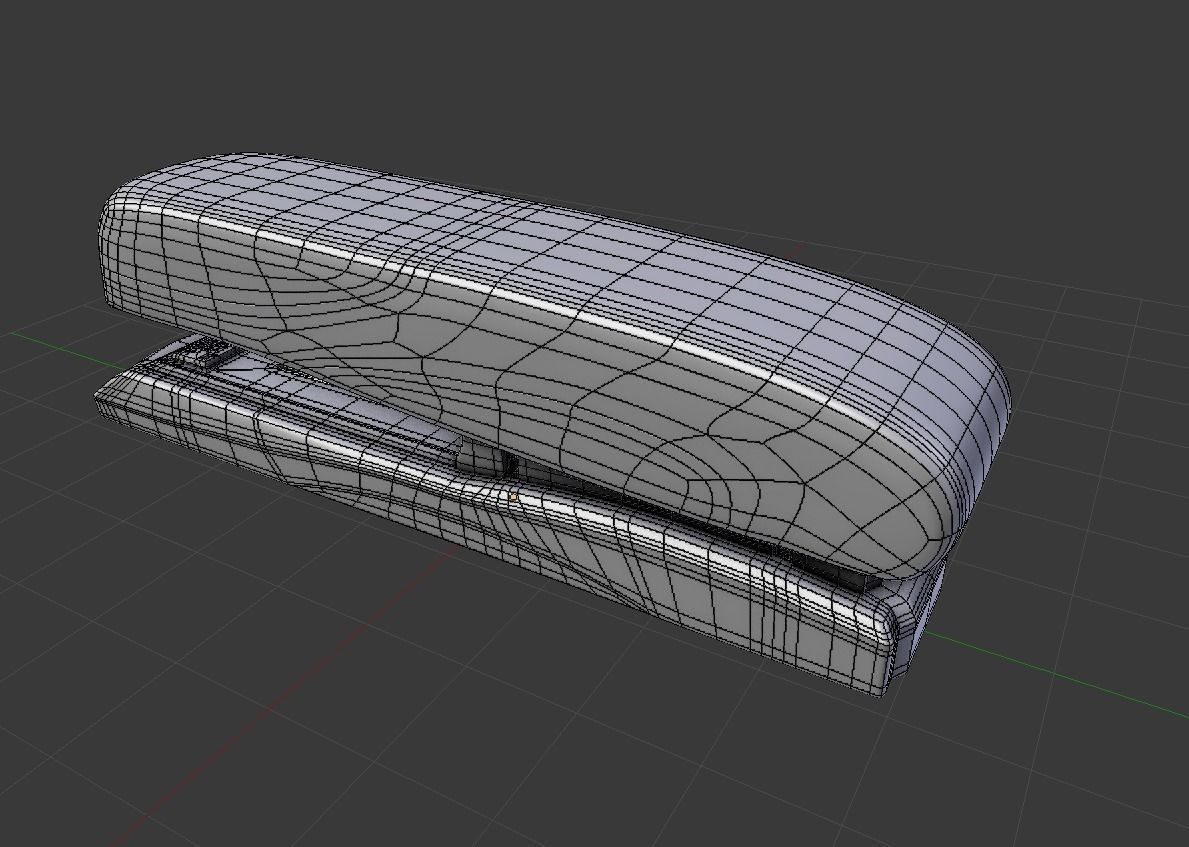 Stapler Pack Rigged And Animated Low-poly 3D model_179