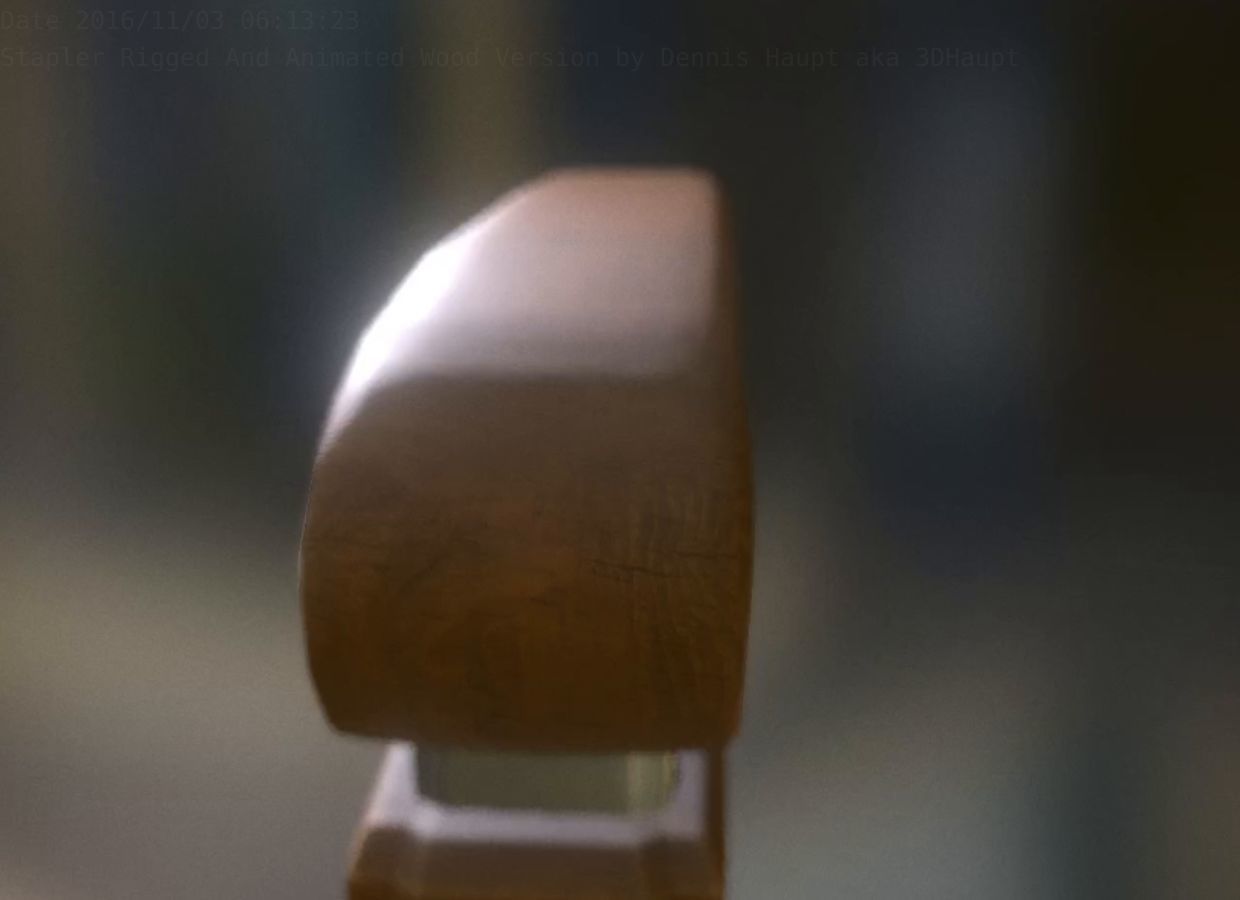 Stapler Pack Rigged And Animated Low-poly 3D model_230