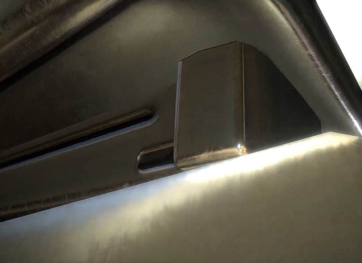 Stapler Pack Rigged And Animated Low-poly 3D model_182