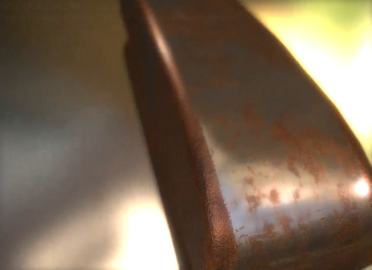 Stapler Pack Rigged And Animated Low-poly 3D model_22