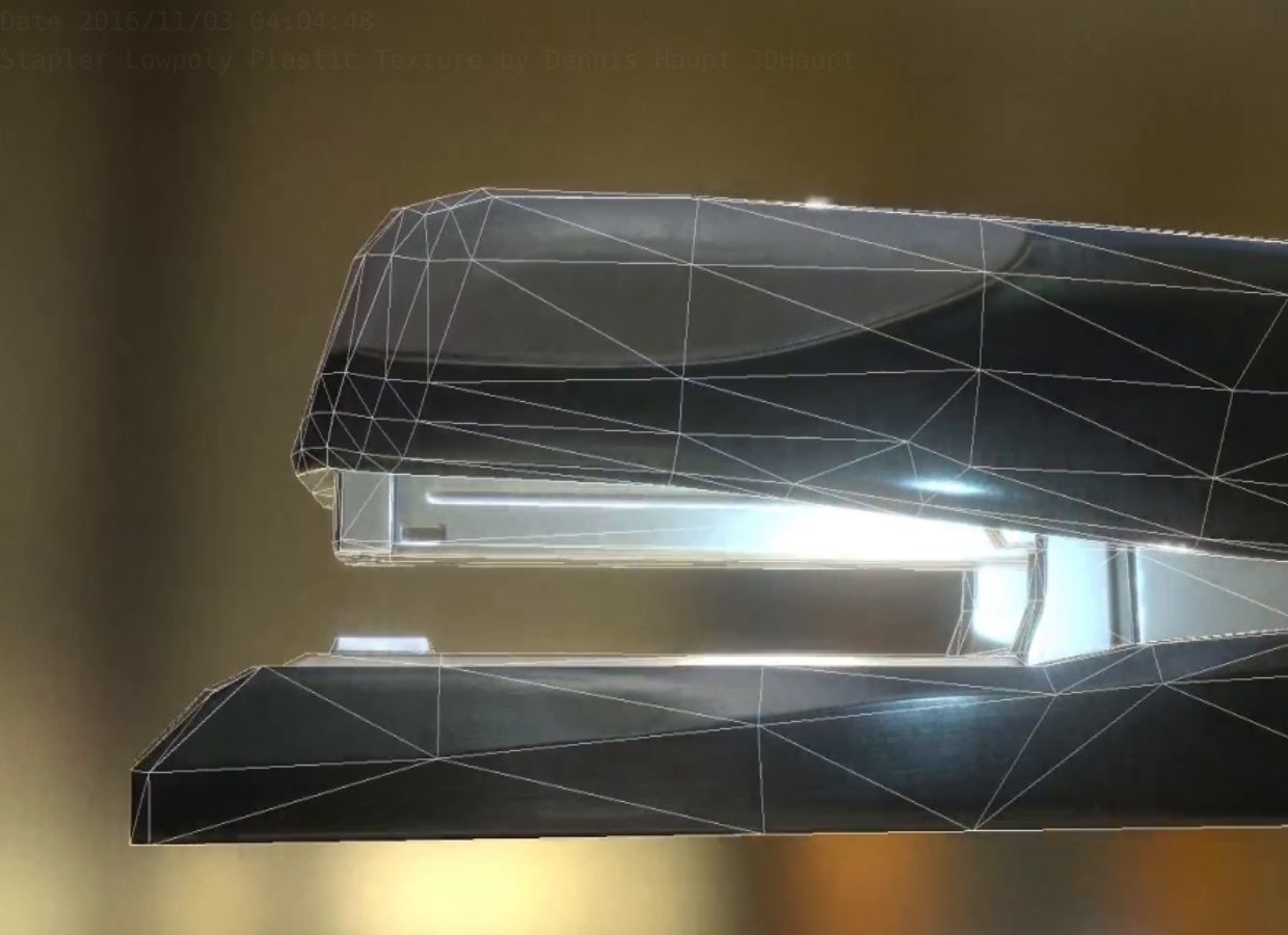 Stapler Pack Rigged And Animated Low-poly 3D model_175