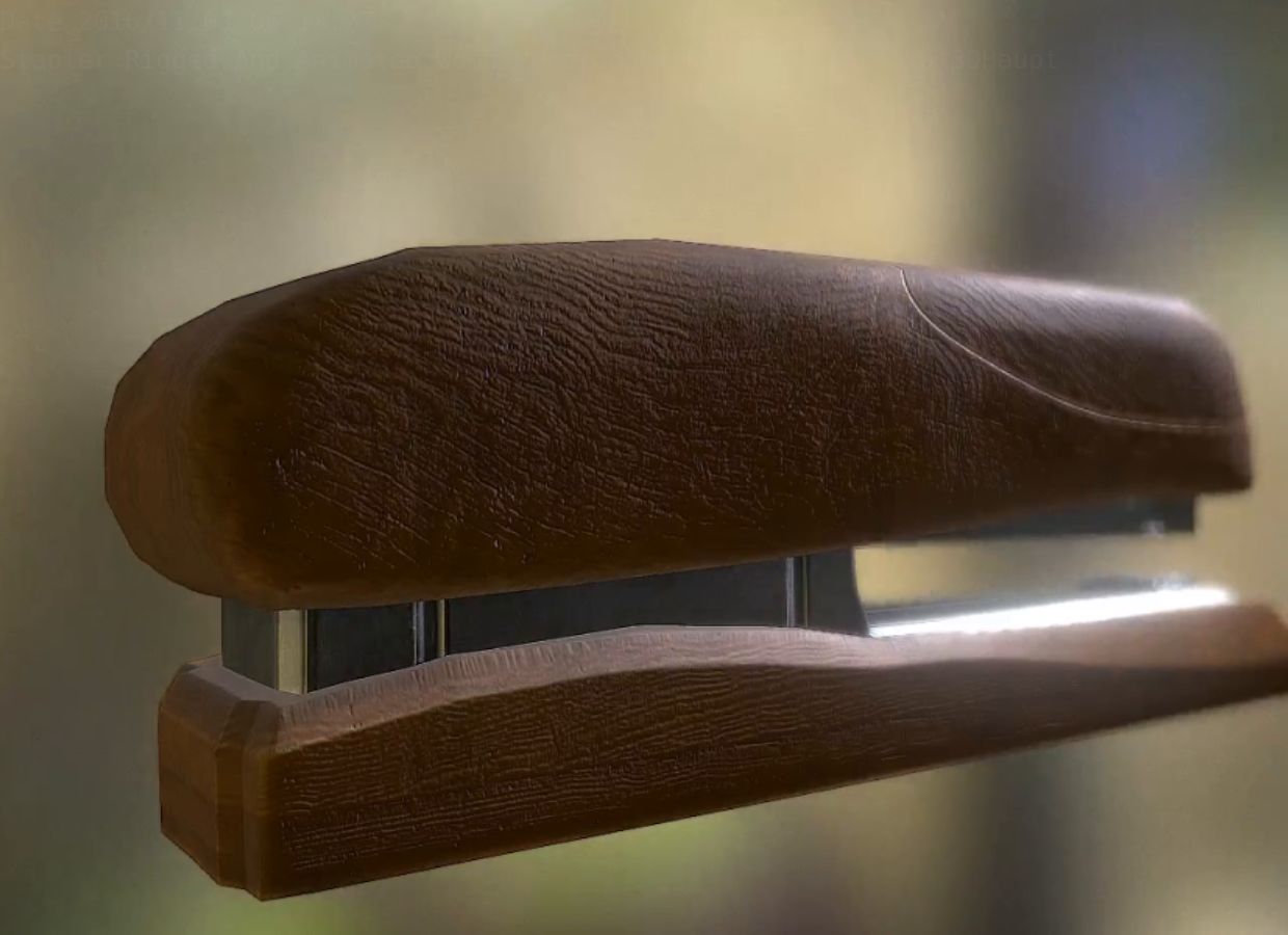 Stapler Pack Rigged And Animated Low-poly 3D model_126