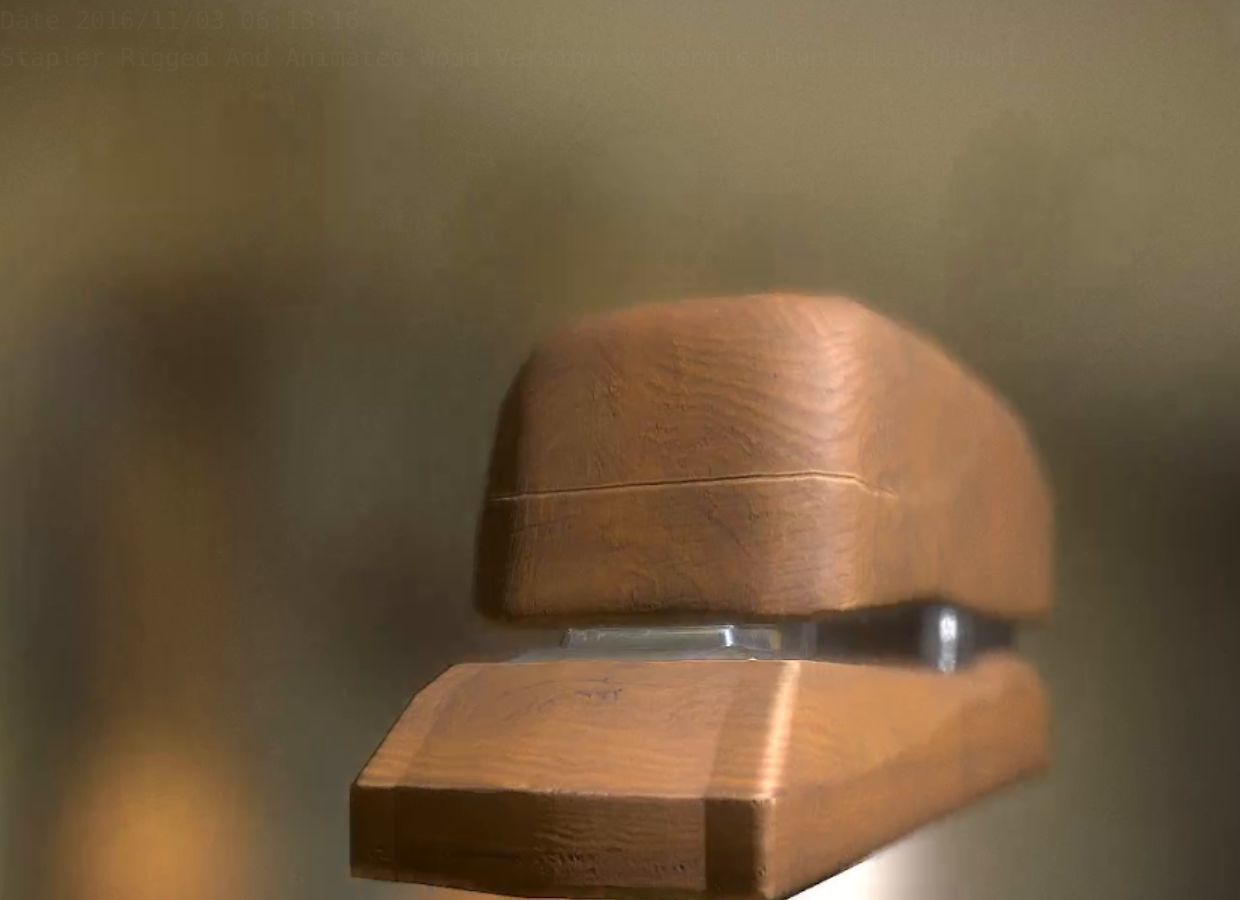 Stapler Pack Rigged And Animated Low-poly 3D model_87