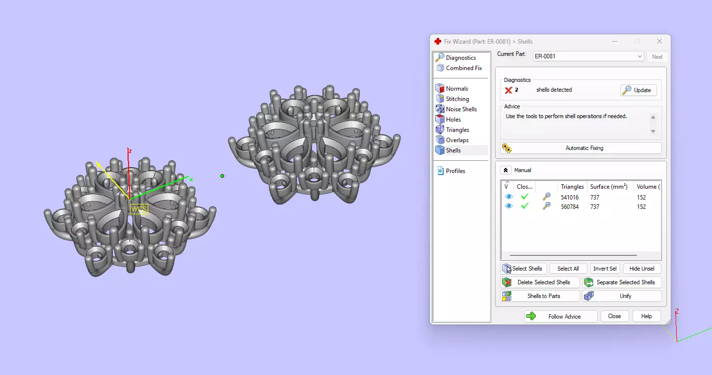 Floral Diamond Stud Earrings with Pear Round Cluster 3D print model_13