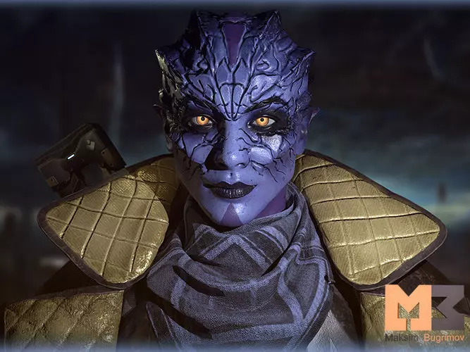 Alien Warrior 03 Low-poly 3D model_0