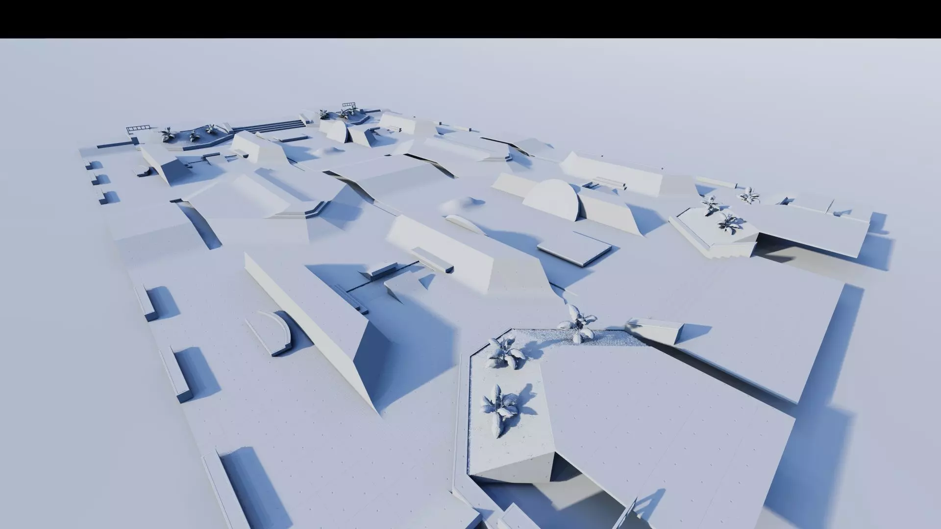 Skatepark-Skate Park PACK 3D model_13