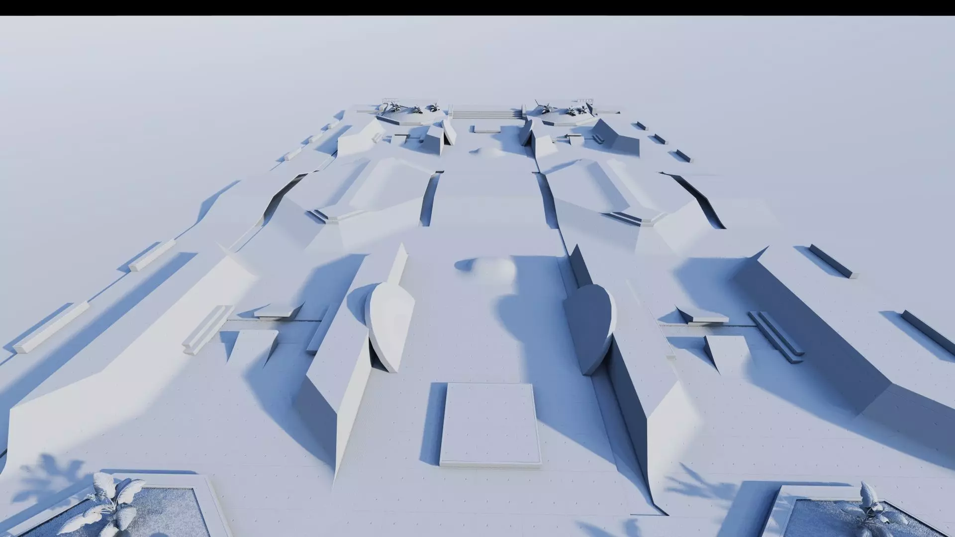 Skatepark-Skate Park PACK 3D model_12