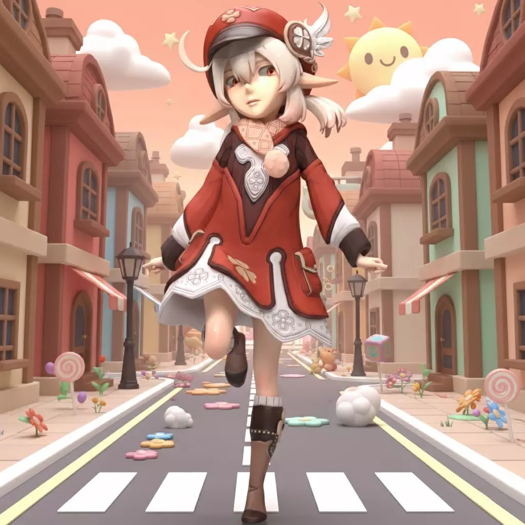 Clover Full Toon Character for Genesis 9 3D model_2