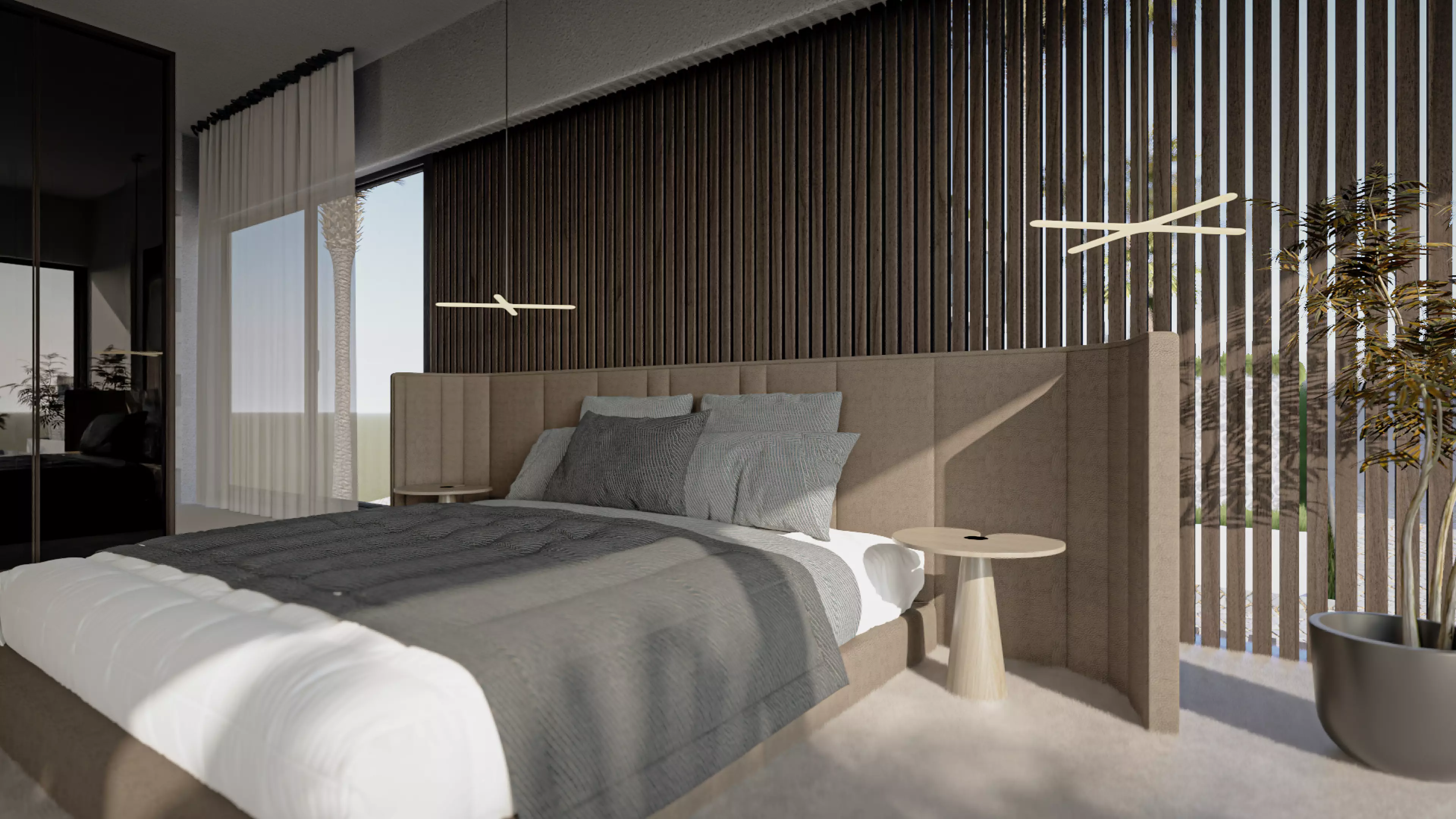 Modern Loft Villas Island Scene Lumion Ready 3D model_10