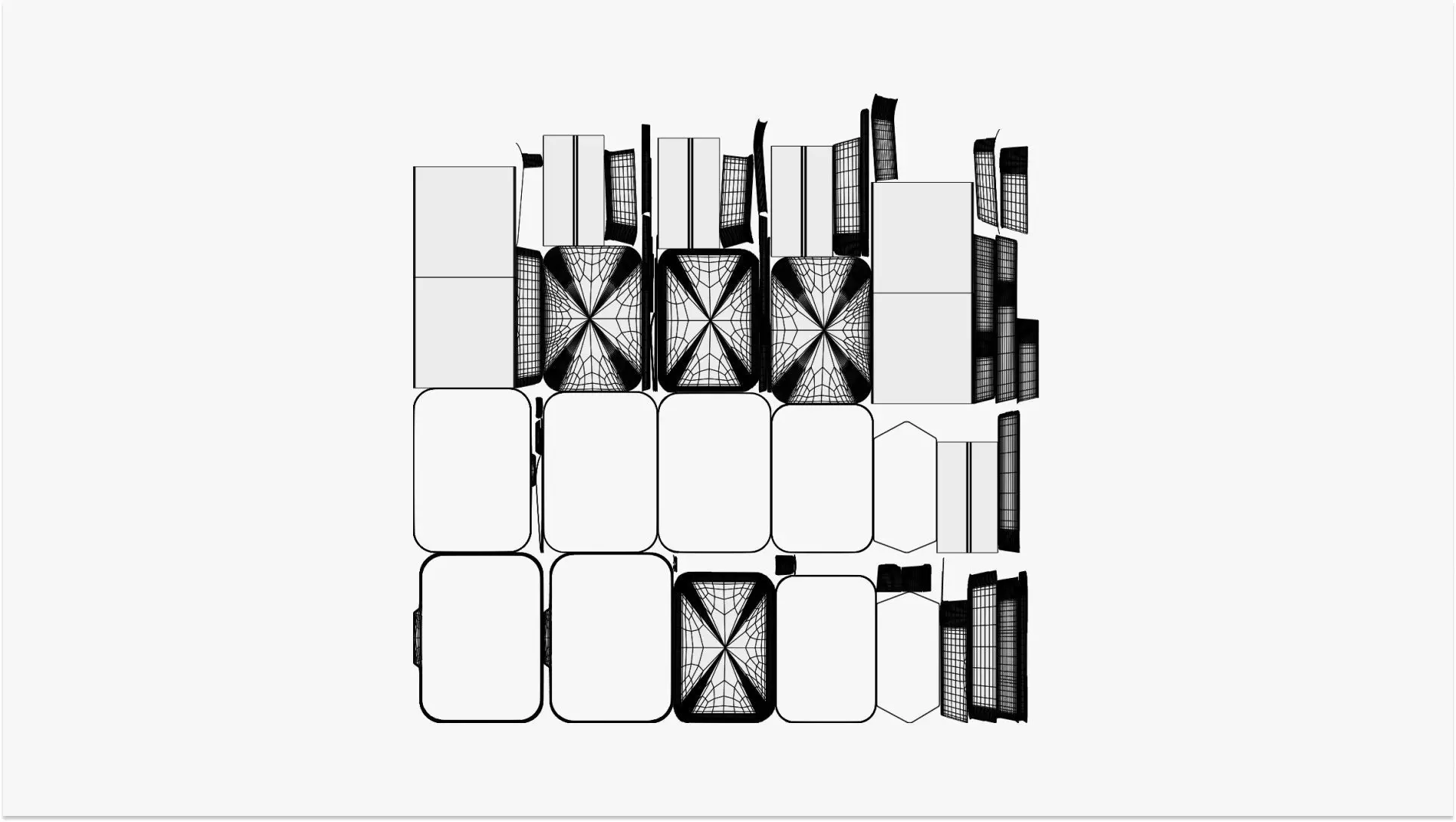 Food Container - Geometry Only No Textures No Materials 3D model_7