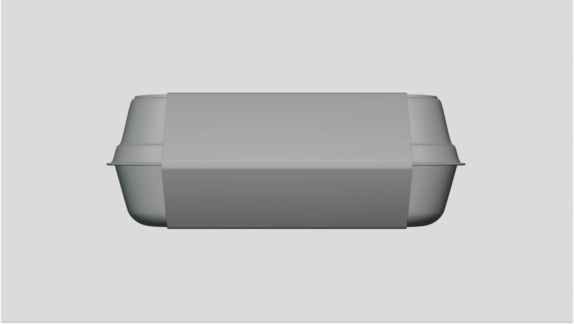 Food Container - Geometry Only No Textures No Materials 3D model_1