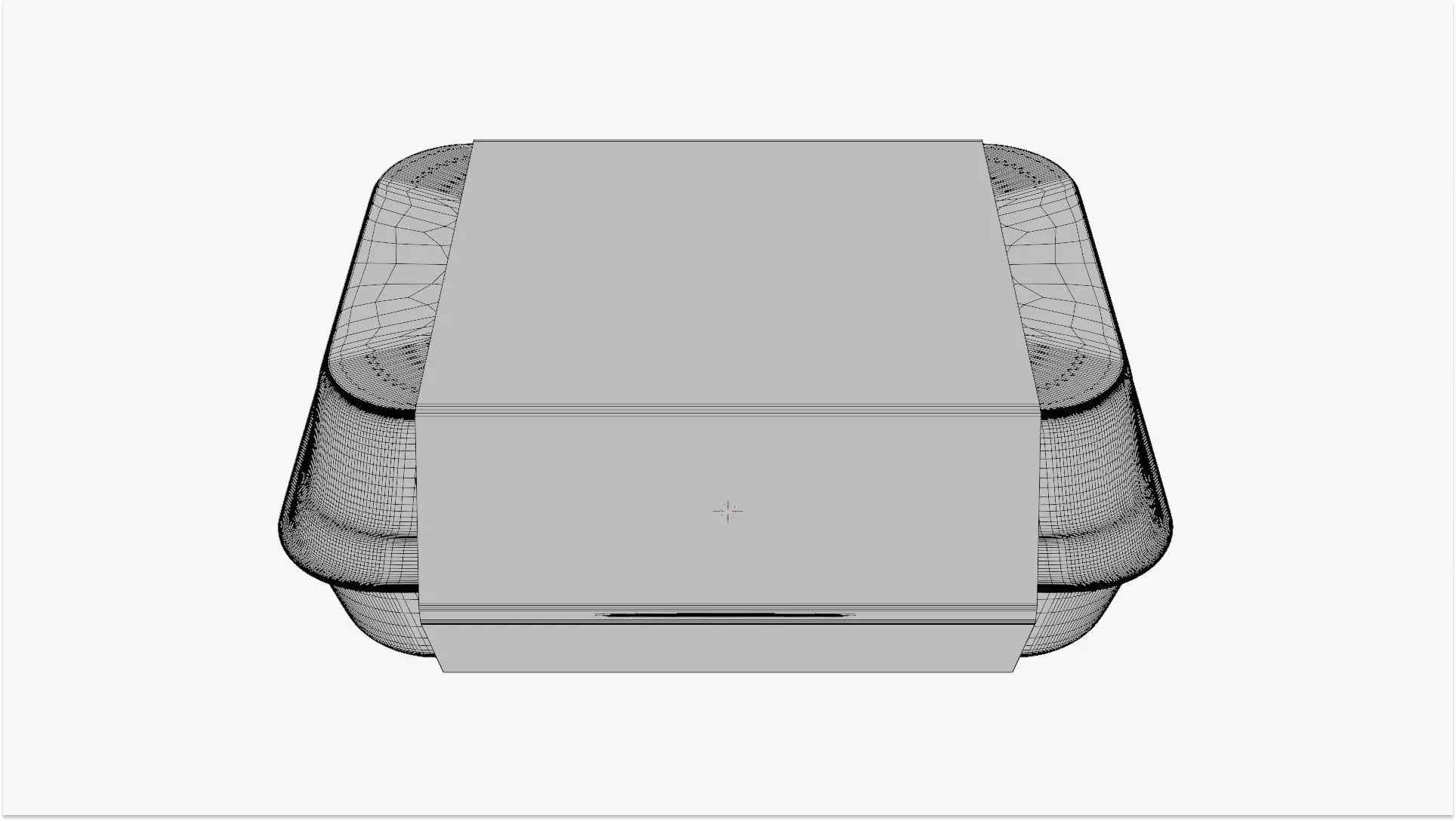 Food Container - Geometry Only No Textures No Materials 3D model_6