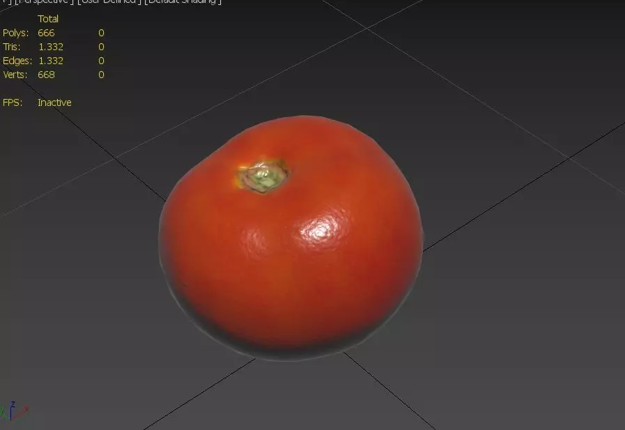 Tomato M01 Low-poly 3D model_2