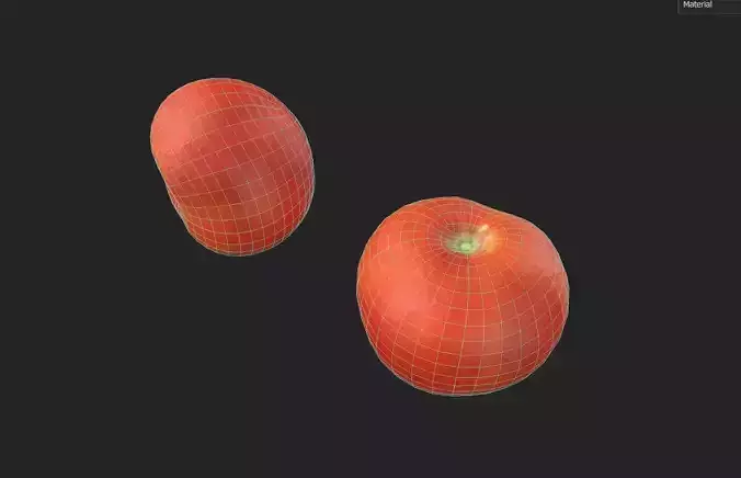 Tomato M03 Low-poly 3D model 7