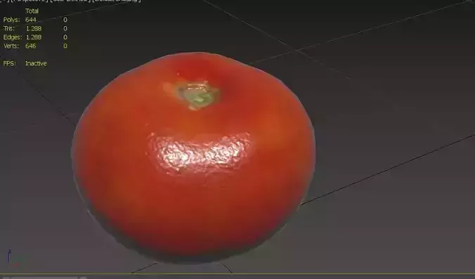 Tomato M03 Low-poly 3D model 3