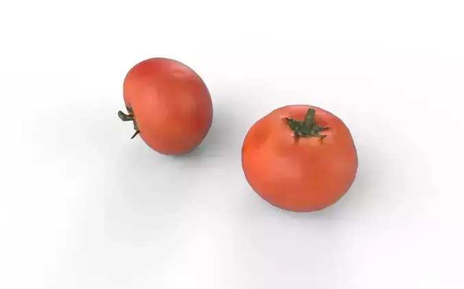 Tomato M04 Low-poly 3D model 6