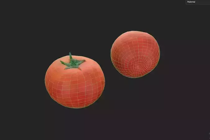 Tomato M04 Low-poly 3D model 2