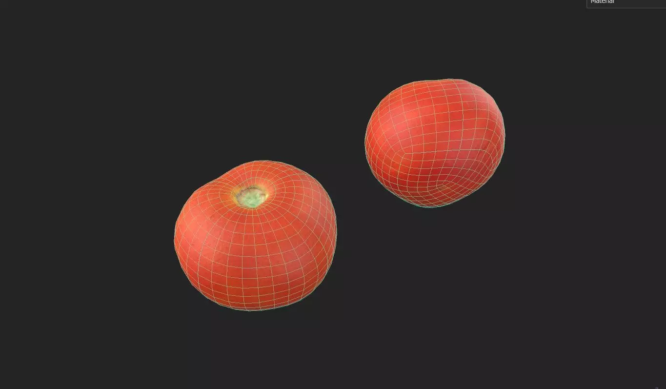 Tomato M06 Low-poly 3D model_1