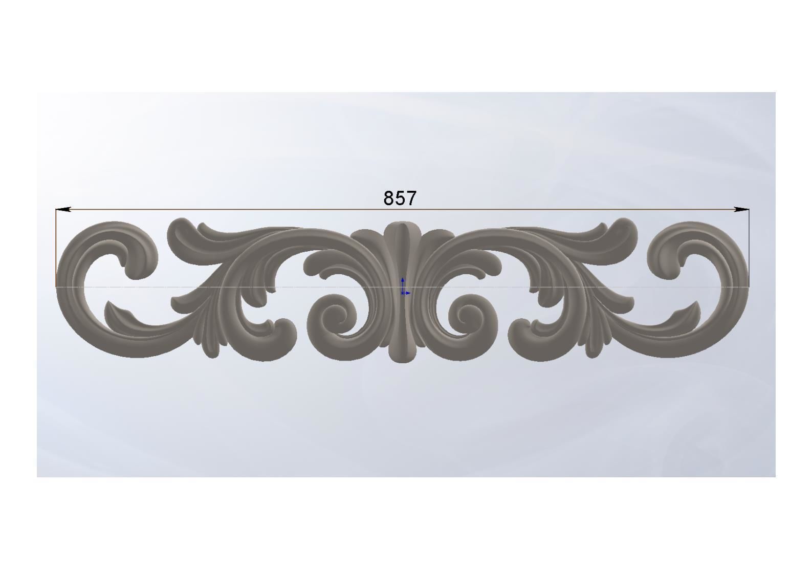 Carved decoration 2 3D print model_4