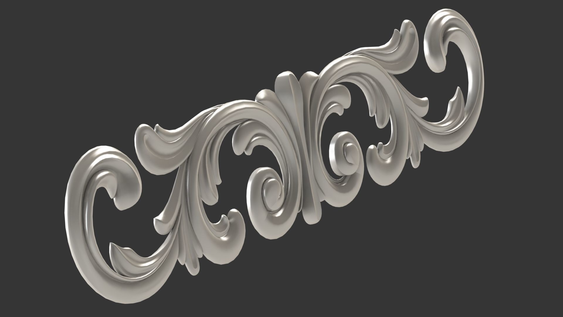 Carved decoration 2 3D print model_3