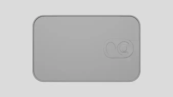 Can Food - Geometry Only No Textures No Materials