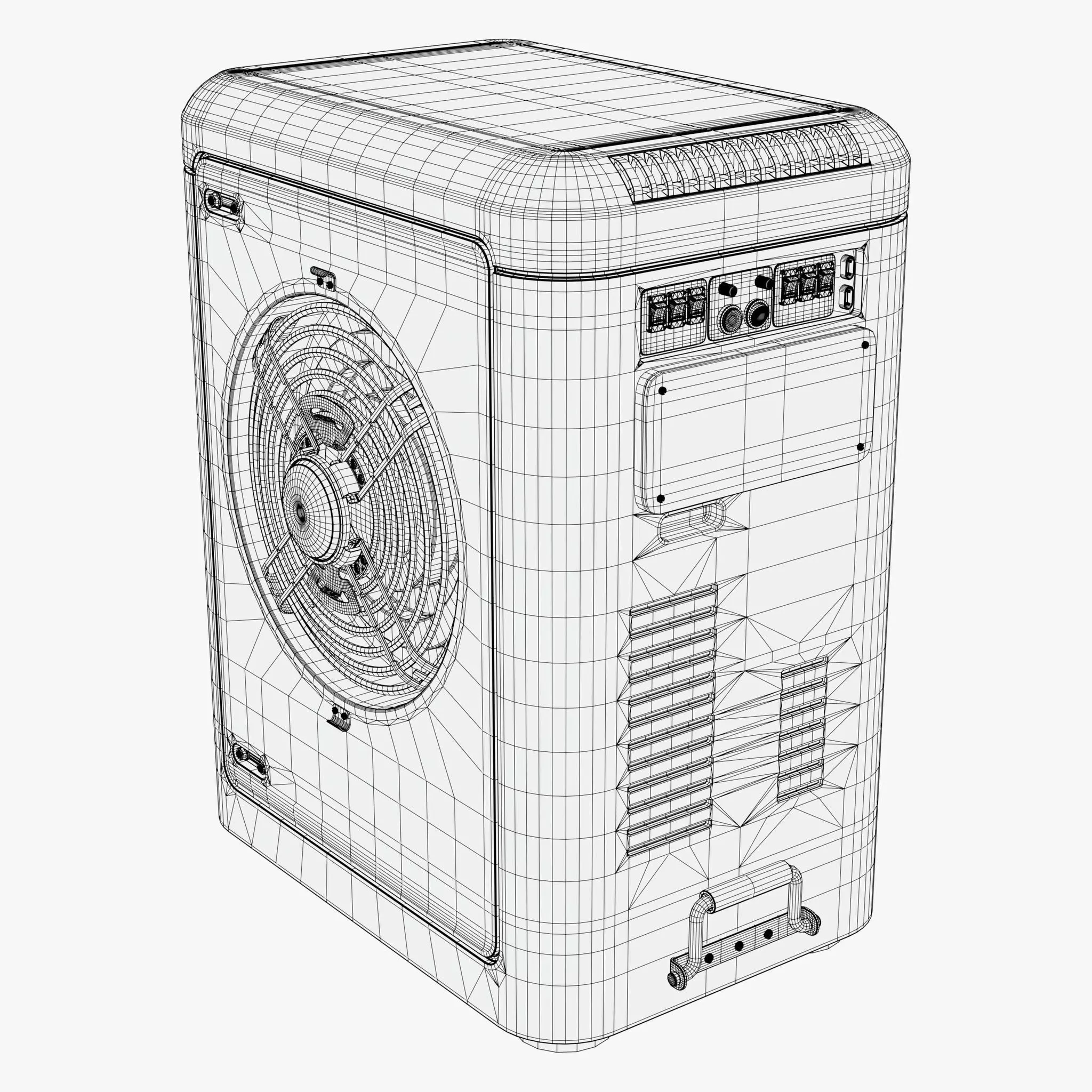 Portable Air Conditioner M1 3D model_12