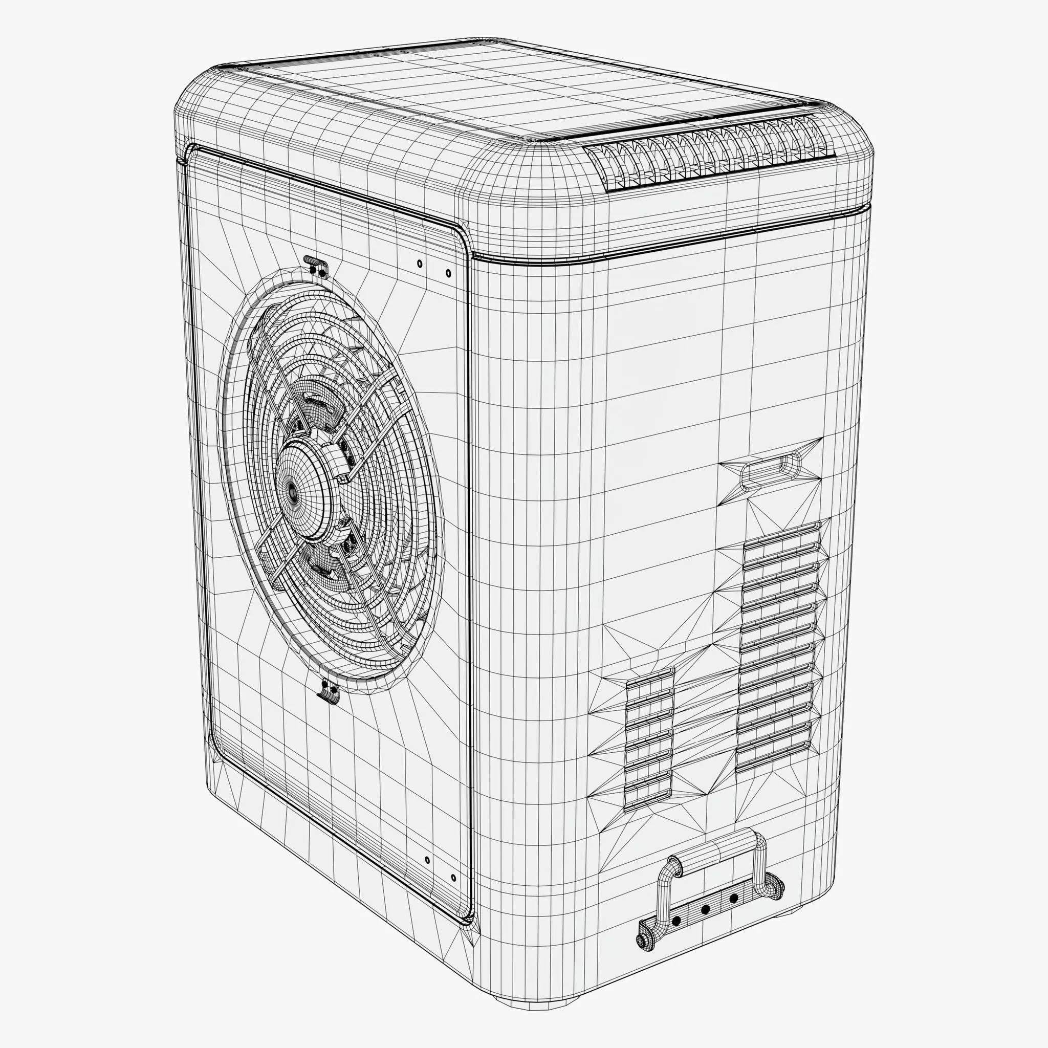 Portable Air Conditioner M1 3D model_11