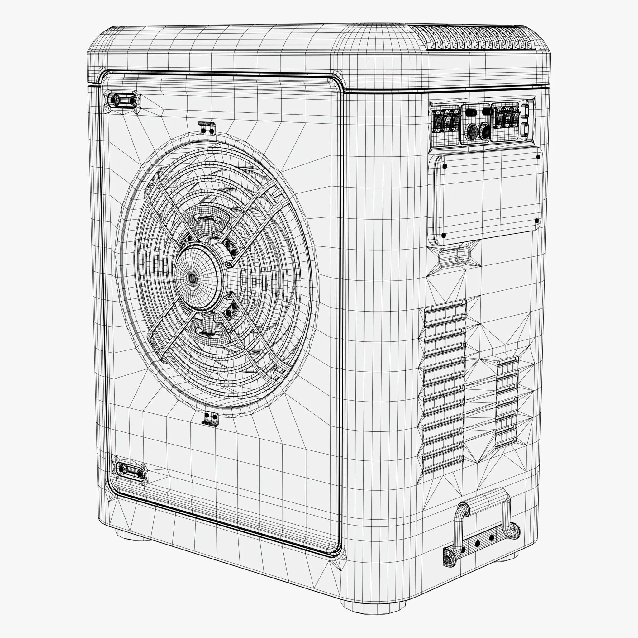 Portable Air Conditioner M1 3D model_10